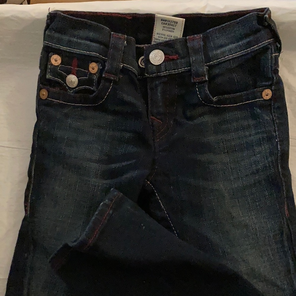 Barely used dark blue fade on knees ankle high